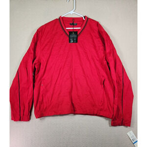 Lyle & Scott Jacket Mens XL Neck Softshell Nylon Lined Pullover NWT